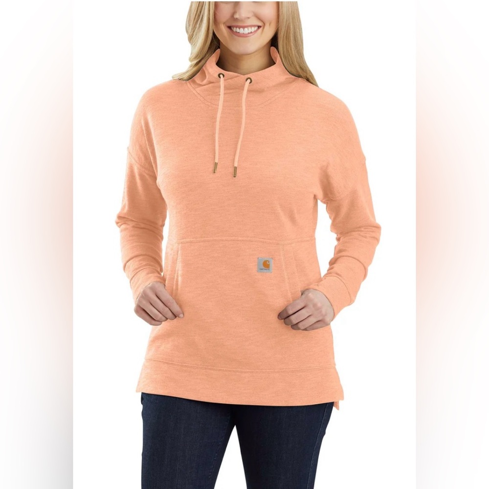 Carhartt Women's Newberry Peach Hoodie Sz XL